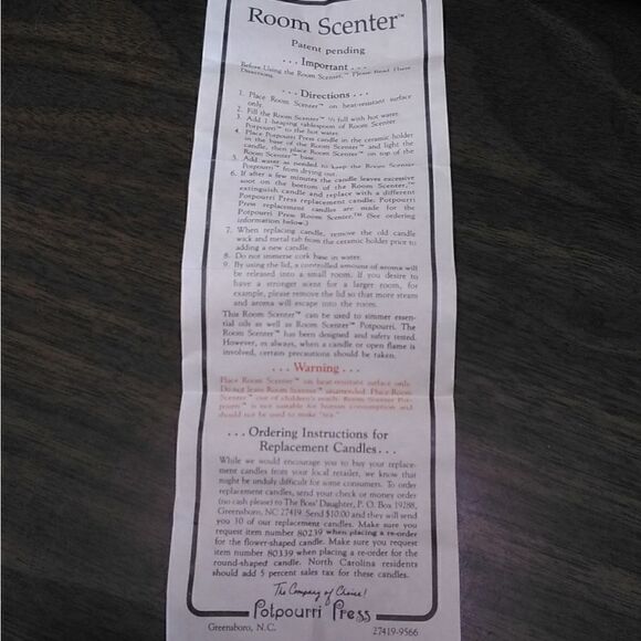 Two room scenters-potpourri warmers-Christmas  - Picture 4 of 8